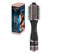 Cecotec Spazzola d'aria con schermo CeramicCare Unique Touch, 1200 W, asciutta, districa, liscia, volume e stampaggio, 4 temperature, elimina il crespo e l'arricciatura, testina in ceramica