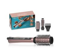 Spazzola ad aria CeramicCare 3in1 AirBrush Schermo digitale 1200W Ionic Ceramica 3 accessori