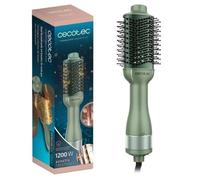 Spazzole Modellanti Cecotec Ceramiccare Unique Olive 1200W Ceramica Cheratina 3 Temperature Aria Fredda Verde