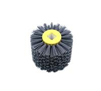 Spazzole Nylon,Abrasivi Wire Ruota di lucidatura del tamburo del filo abrasivo di nylon di 120 * 100 * 19mm for la lavorazione del legno Lavorazione dei metalli P80 P120 P180 P240 P320 P600(P180)