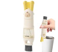 Spazzole per bottiglie d'acqua per la pulizia, 5 in 1, spazzola per la pulizia delle tazze, per la pulizia delle tazze, per la pulizia delle fughe