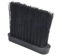 Spazzole per camino, scopa di ricambio con manico in polipropilene, manico in plastica, ricambio per focolare con setole in sisal (L)