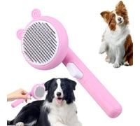 Spazzole per cani per la toelettatura, spazzola per peli di cane, spazzola ergonomica per la perdita di cane, spazzola per peli di cucciolo ecologica, spazzola per toelettatura per animali da compagno