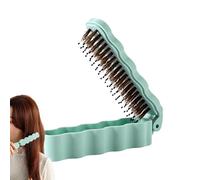 Spazzole per capelli da donna,Pettine Per Acconciature Portatile - Spazzola portatile,Per Ricci Lisci Lunghi Casa Ufficio Salone Palestra Campeggio Borsa Donna Uomo Bambini