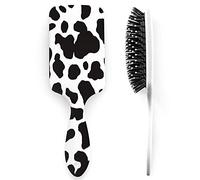Spazzole per capelli del pettine della stampa delle mucche, anti spazzola statica dei capelli del pettine di massaggio per tutti i tipi di capelli