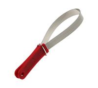 Spazzole per capelli di cavallo in acciaio inox a doppia faccia spargimento piastra spargimento strumento equitazione cavallo sudore raschietto toelettatura raschietto sudore raschietto