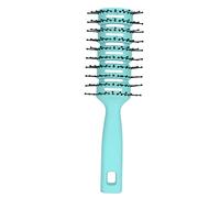 Spazzole per capelli districanti antistatiche Spazzola per capelli districante Pettine per asciugatura Spazzole per massaggio styling Spazzola districante ABS Antiscivolo (Green)