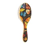 Spazzole per capelli in legno Bellezza Gufo Circus Style Farfalla Paddle Spazzola per capelli per le donne Spazzole di legno per capelli Spazzola di