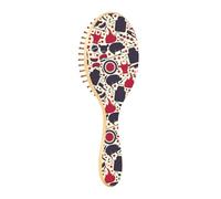 Spazzole per capelli in legno Icone Barbecue Modello Paddle Spazzole Per Capelli Per Le Donne Spazzole Per Capelli In Legno Per Le Donne Spazzola Per Capelli Naturale