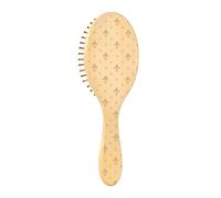 Spazzole per capelli in legno Royal Lily Fleur De Lis Paddle Spazzola per capelli per le donne Spazzola di legno per la crescita dei capelli Spazzola di massaggio dei capelli