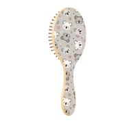 Spazzole per capelli in legno Spazzole per capelli Paddle per le donne Spazzole in legno per capelli Spazzola da massaggio in legno Bambino Carino Koala Orsi Stelle