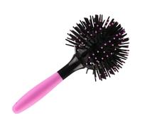 Spazzole Per Capelli Ricci Con Palla Rotonda 3D, Spazzole Rotonde Per Capelli, Accessorio Levigante Cavo, Per La Cura Quotidiana Salon Casa Viaggio Uomini E Donne