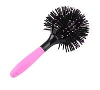 Spazzole per Capelli Rotonde 3D Pettine per Parrucchiere Trucco a 360 ° Sfera Styling Magia districante Spazzola per Capelli Resistente al Calore Pettine Massima qualità Barukra