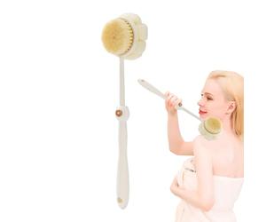 Spazzole Per Doccia | Manico Lungo Pulizia Schiena - Setole ad Alta Densità Doppio Lato Asciugatura Rapida Pulizia Profonda per Esfoliazione della Pelle Uomo Viaggio