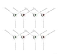 Spazzole per Ecovacs Per X1 Series Pro Per Omni Aspirapolvere Robot 8PCS per l'uso nella rimozione di detriti dai perimetri della stanza