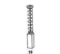Spazzole per elettroutensili compatibile con BOSCH- 1.617.014.114 / SPIT 128570, Dim: 5x8x15mm