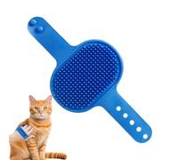 Spazzole per gatti - Spazzola da toelettatura con cinghia e cuscinetto - Regolabile, pettine per uso asciutto/bagnato, tipi di peeling