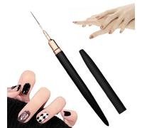 Spazzole per la decorazione delle unghie - pennello sottile per eyeliner per unghie - pennello per dipingere lo smalto, pennelli per eyeliner per unghie, design artistico, pennello lungo per graffi