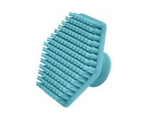 Spazzole per la pulizia del viso, esfoliante manuale, esfoliante per il viso, con manico, spazzola nera in silicone per la pulizia del viso, esfoliante profondo, da donna