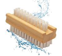 Spazzole Per La Pulizia Delle Unghie,Spazzola Pulitrice Per Unghie A Doppia Faccia - Manico Antiscivolo Setole Naturali Per Manicure Per Donne Uomini Bambini Uso Quotidiano Casa E Viaggio