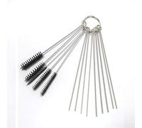 Spazzole per la rimozione dello sporco di carbonio, aghi adatti per getti del carburatore per ciclomotori, scooter, ATV, kit per la pulizia dei fili(Needles Brushes)