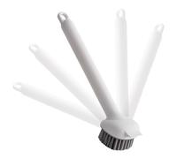 Spazzole per lavare i , girevole a 360 gradi, con manico lungo, spazzola per , per WC, bagno, doccia, lavello, padella, malta, piastrelle, stufa, vasca da bagno