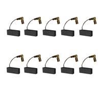 Spazzole per motore in carbonio, 10 pezzi, ricambio elettrico, spazzole per motore in carbonio per utensili elettrici