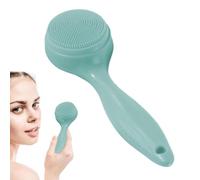 Spazzole per peeling viso, detergente per il viso leggero per la rimozione 'olio, dispositivo in silicone per la pulizia dei pori, spazzola spa facciale, scrub per la pulizia profonda