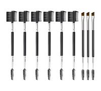 Spazzole Per Sopracciglia Da 6 Pezzi, Pettini Per Ciglia E Spazzole Per Sopracciglia Oblique Da 3 Pezzi, Pettini Portatili A Doppia Testa, Pettini Per La Bellezza Degli Occhi.