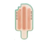 Spazzole per toelettatura con denti morbidi montaggio a parete a forma di gelato per spargere il bordo di controllo governare gatti Scratcher