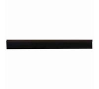 Spazzole Porte Autoadesive 12 Pz 100 cm Lega Alluminio Marrone | PVC e nylon, riduce rumori e dispersioni, installazione senza attrezzi, superficie liscia