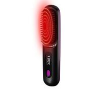 Spazzole Riscaldate per lo Styling dei Capelli - Styler Asciugacapelli Volumizzante,Spazzola Elettrica Senza Fili Con 3 Livelli Regolabili Schermo Touch Per Styling Donne Ragazze Casa Viaggio Volume
