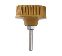 Spazzole rotonde abrasive con diametro di 5 cm costruite per migliorare le prestazioni del tuo utensile elettrico quando si lavora su metalli (giallo)