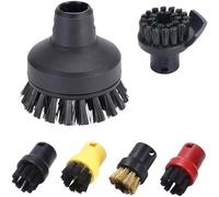 Spazzole Rotonde In Nylon Compatibili Con Il Set Di Spazzole Rotonde Kärcher, Spazzola For La Pulizia A Vapore, Pulitore A Vapore SC1 SC2 SC3 SC4 SC5 CTK10 CTK20