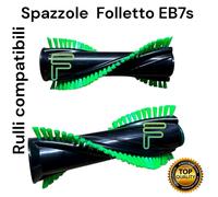 Spazzole Rulli Ricambio Battitappeto EB7s VORWERK Compatibili Testate Di Qualità