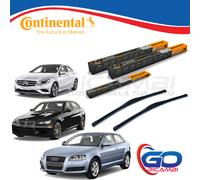 SPAZZOLE TERGI CRISTALLO ANTERIORE AUDI A3 BMW SERIE 3 MERCEDES CLASSE A W176