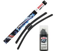 Spazzole Tergicristallo 530Mm/450Mm AeroTwin Set BOSCH AM460S Inclusa Cura Gomme