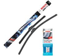 Spazzole Tergicristallo 600Mm/400Mm AeroTwin Set BOSCH AR601S Inclusa Cura Gomme