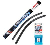 Spazzole Tergicristallo 650Mm/450Mm AeroTwin Set BOSCH A523S Inclusa Cura Gomme