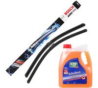 Spazzole Tergicristallo AeroTwin SET BOSCH A925S + Dr.Wack Pulitore Per Vetri 3L