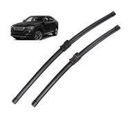 Spazzole Tergicristallo Anteriore Auto 2 Pezzi per BMW X4 F26 2014-2018 26"+20", Ricambio Adattamento Automatico per Parabrezza Accessori Auto