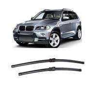 Spazzole Tergicristallo Anteriore Auto 2 Pezzi per BMW X5 E70 2006-2011 24"+20", Ricambio Adattamento Automatico per Parabrezza Accessori Auto