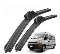 Spazzole Tergicristallo Anteriore Auto 2 Pezzi per Renault Master 2 1997-2010 24"+24", Parabrezza Ricambio Automatico Finestrini Pioggia Spazzole
