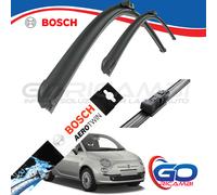 SPAZZOLE TERGICRISTALLO ANTERIORE FIAT 500 e 500 C dal 2007 BOSH AEROTWIN