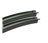 Spazzole Tergicristallo Anteriori 2 Pezzi Accessori Per Finestre Parabrezza Per Smart Per ForTwo 450 451 453 1998-2019 2005 2006 2007 2008 FRTRGVUVXP(Black-Green,453 (2014-2019))