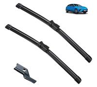 Spazzole tergicristallo anteriori compatibili con MG 4 MG4 EV Mulan EH32 2022 2023 Finestra Parabrezza Spazzole per parabrezza Accessori auto Ricariche in gomma (Color : Front, Size : RHD)