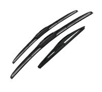 Spazzole Tergicristallo Anteriori E Posteriori Per Subaru Per Forester SH 2008-2013 Per Parabrezza 24"+18"+14" Con Attacco A J(Anteriore Posteriore,LHD)