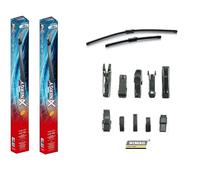 Spazzole Tergicristallo Anteriori Flat compatibili con Note E11 dal 2005 in poi