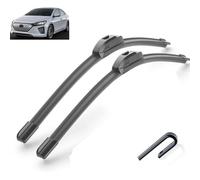 Spazzole tergicristallo anteriori ibride per tergicristallo per auto compatibili con Hyundai Ioniq 2016-2022 Spazzole per pioggia per parabrezza, finestrini, 26"+18"