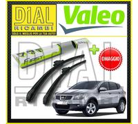Spazzole tergicristallo anteriori Valeo First 600mm + 380mm - NISSAN QASHQAI